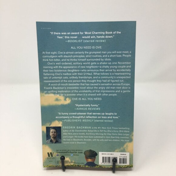 A Man Called Ove A Novel by Fredrik Backman Softbound Paperback Book - Picture 2 of 8